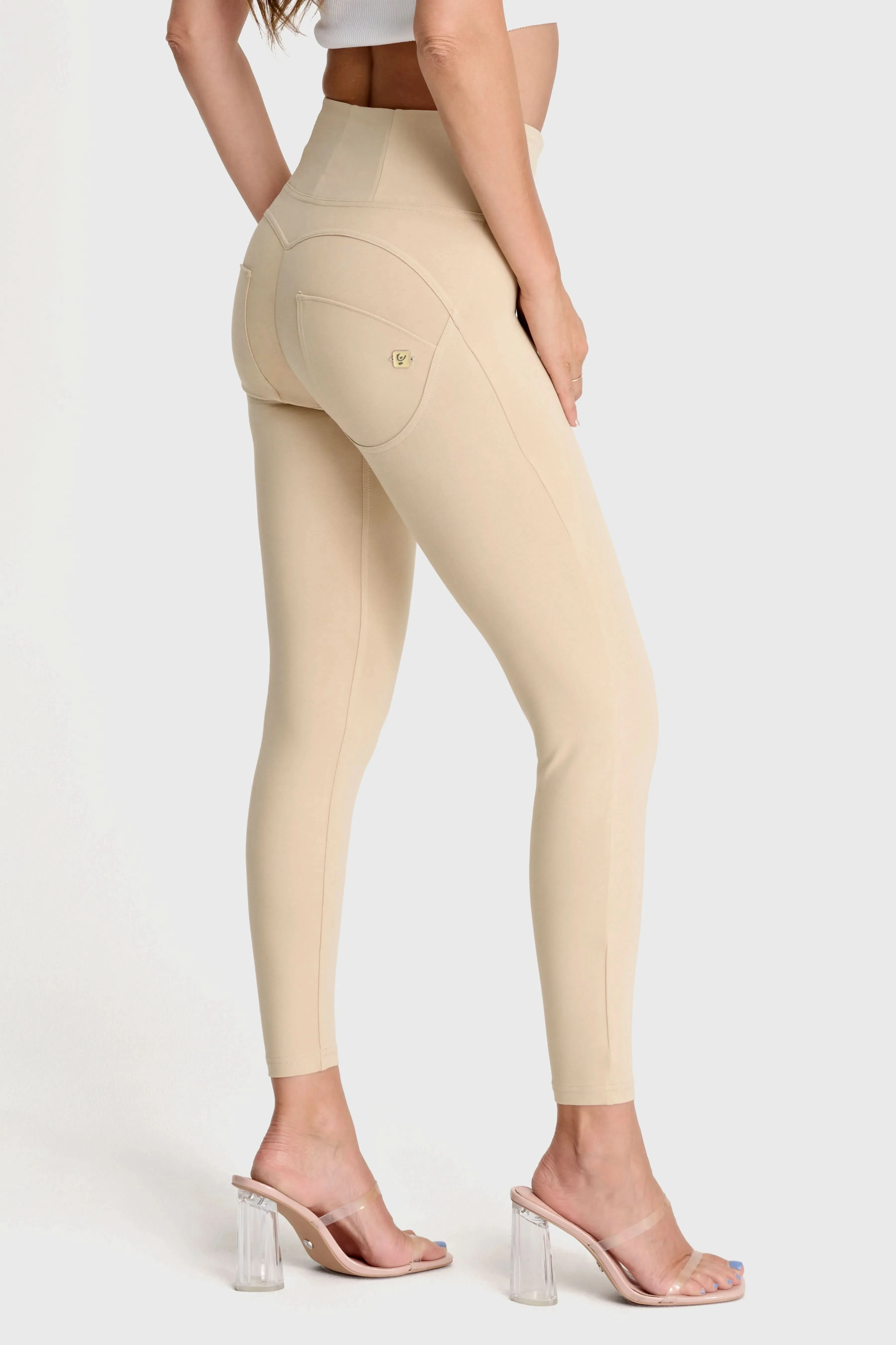 WRUP Fashion - High Waisted - 7/8 Length - Sand - Image 4