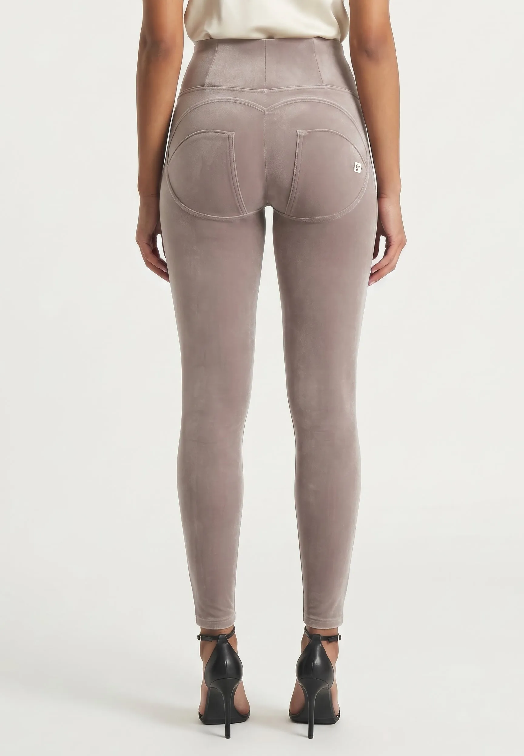 WRUP Velvet - High Waisted - Full Length - Mink - Image 5