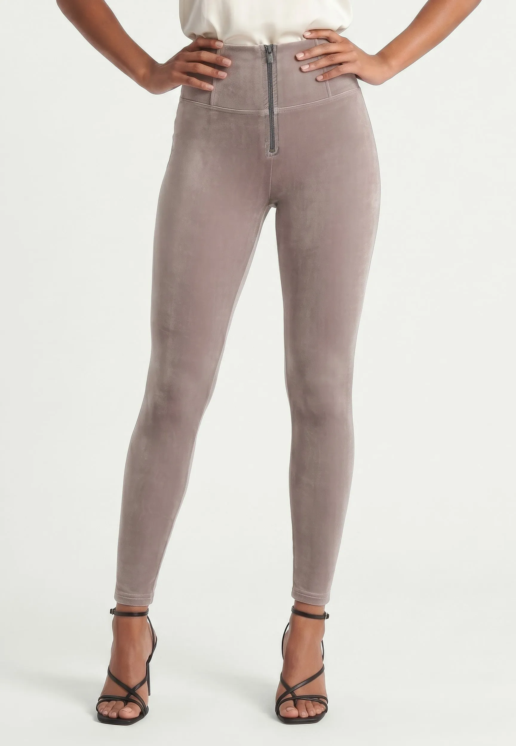 WRUP Velvet - High Waisted - Full Length - Mink - Image 7